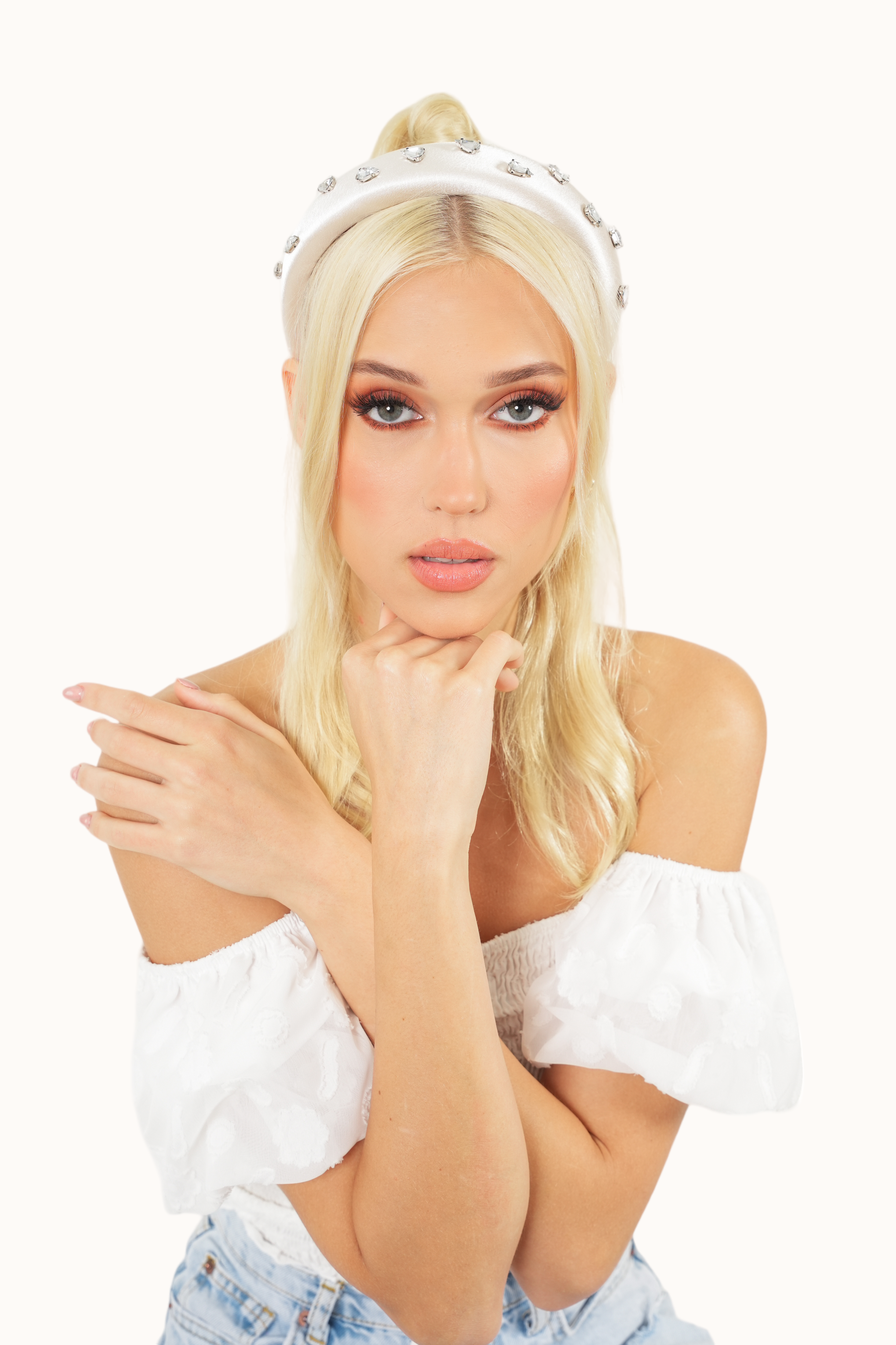 Amanda Headband - Creme