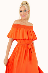 Emily Dress - Orange