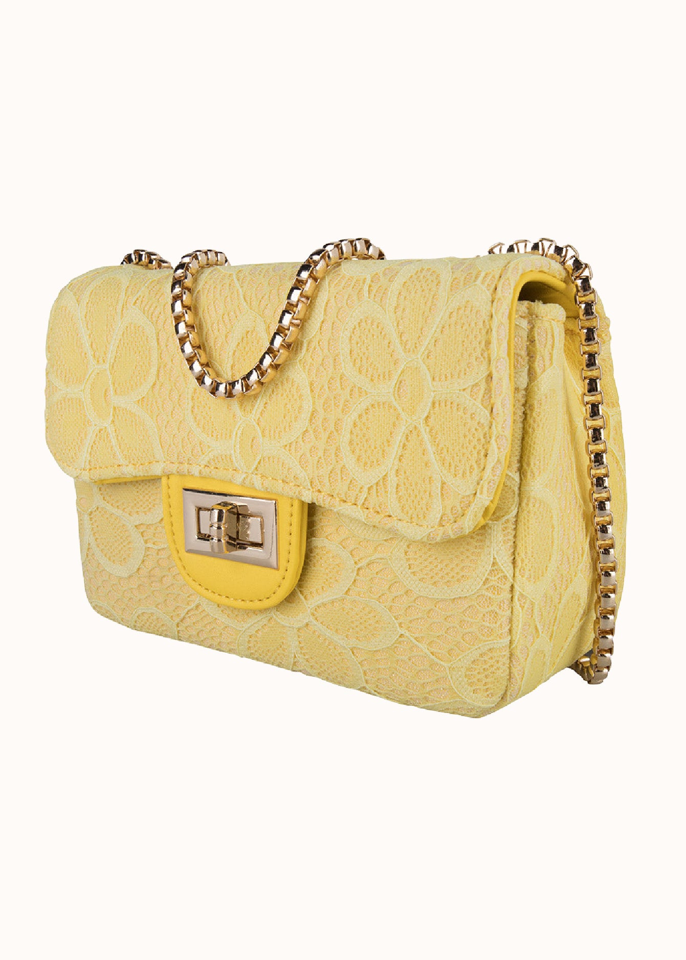 Cutie lace bag - Yellow