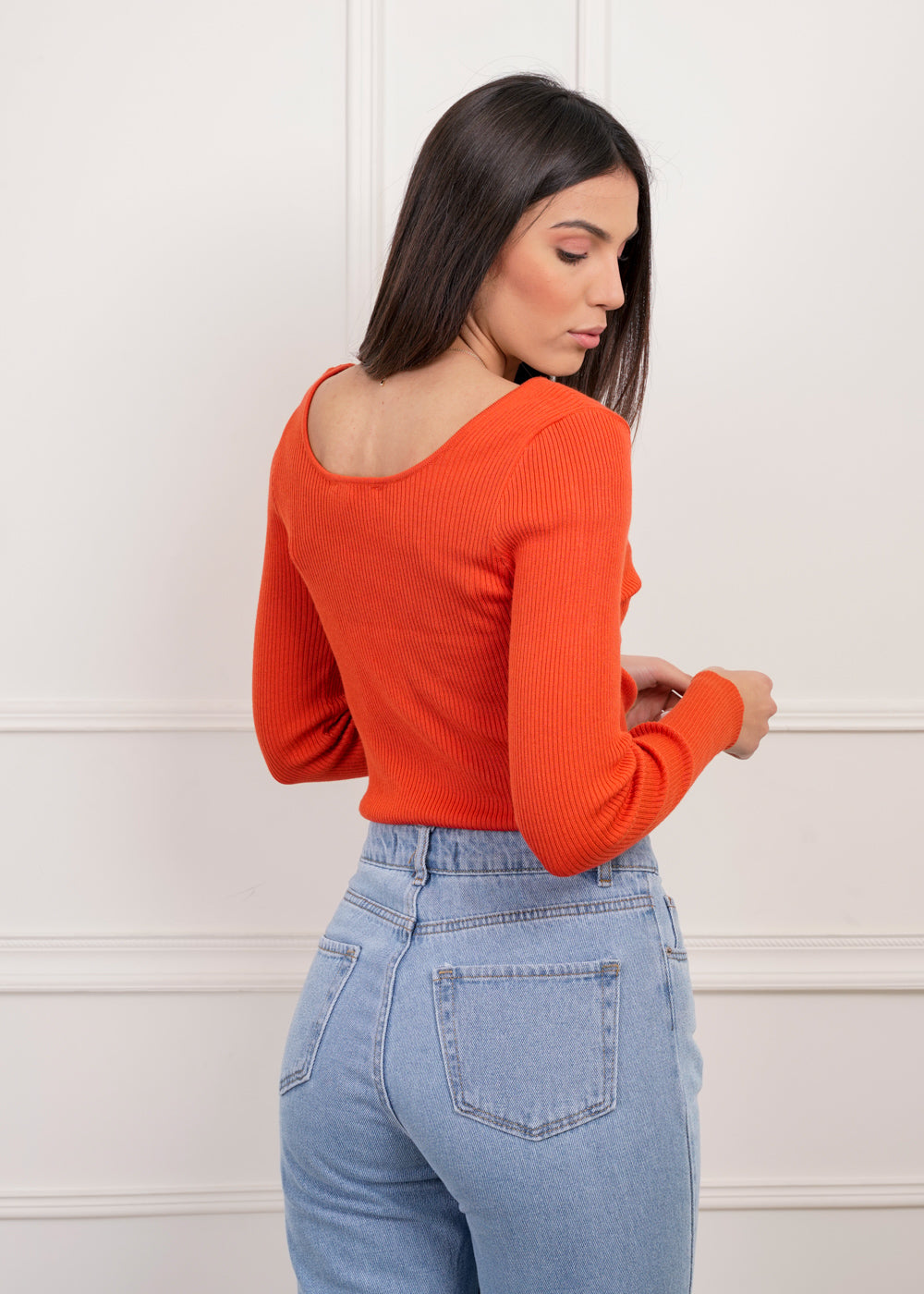 Vivian Top - Orange