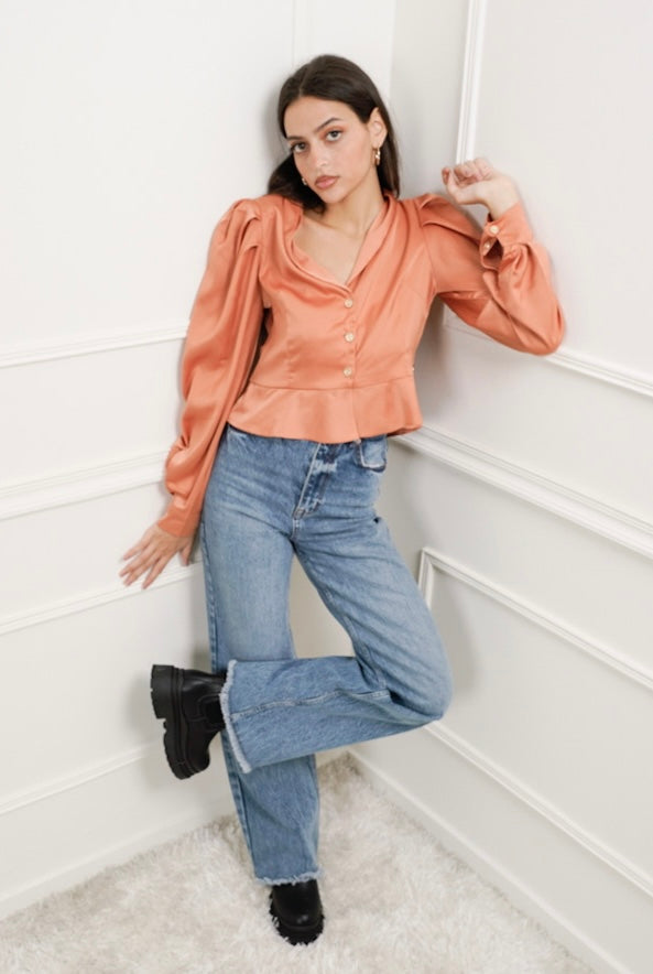 Yara top - Orange