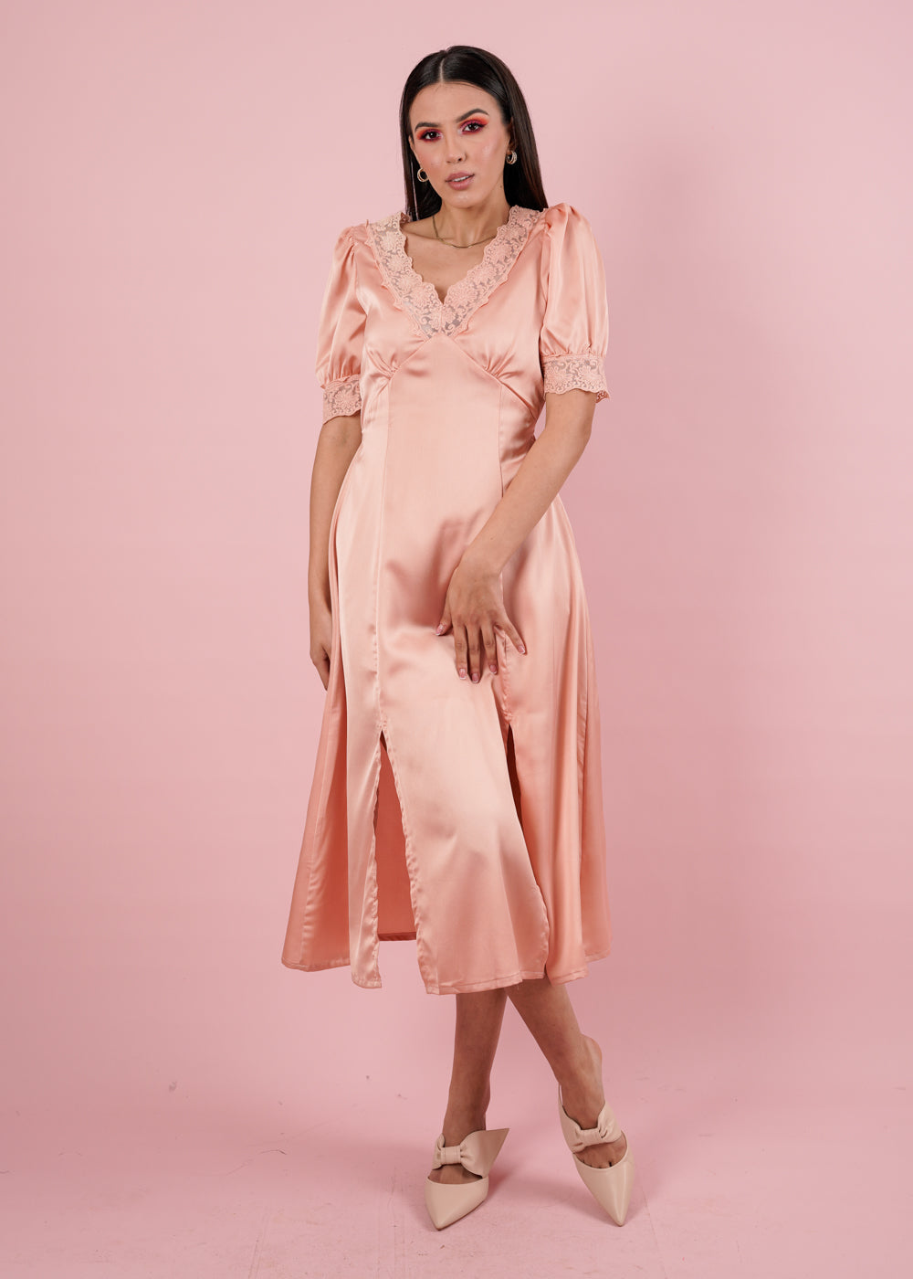 Shayma Dress - Peach