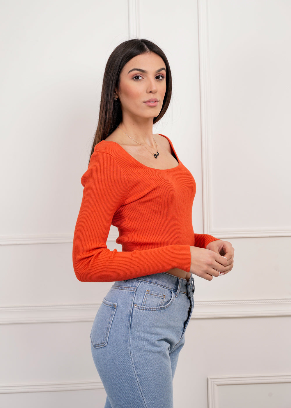 Vivian Top - Orange