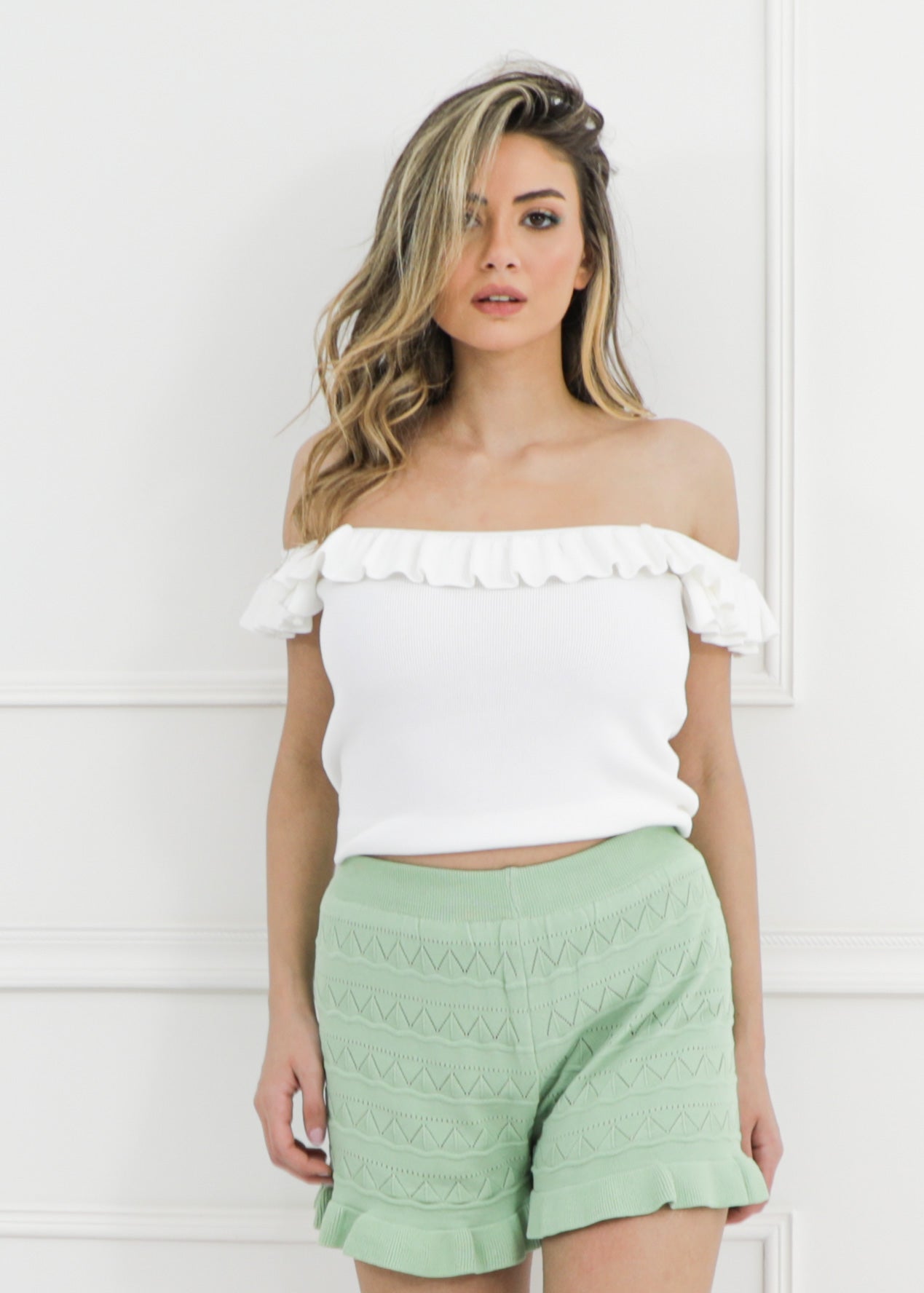 So comfy Shorts - Mint Green