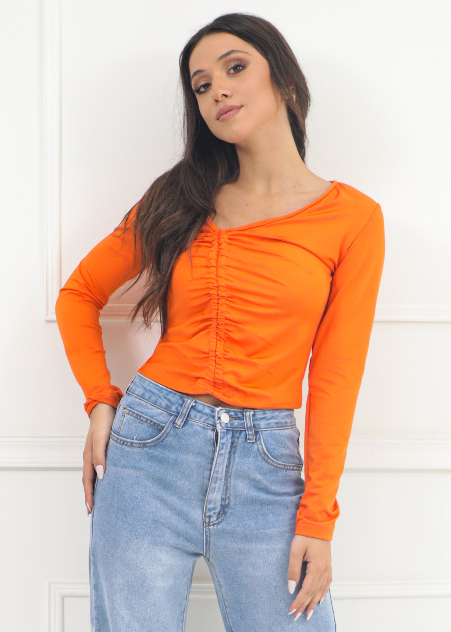 Miralle Top - Orange