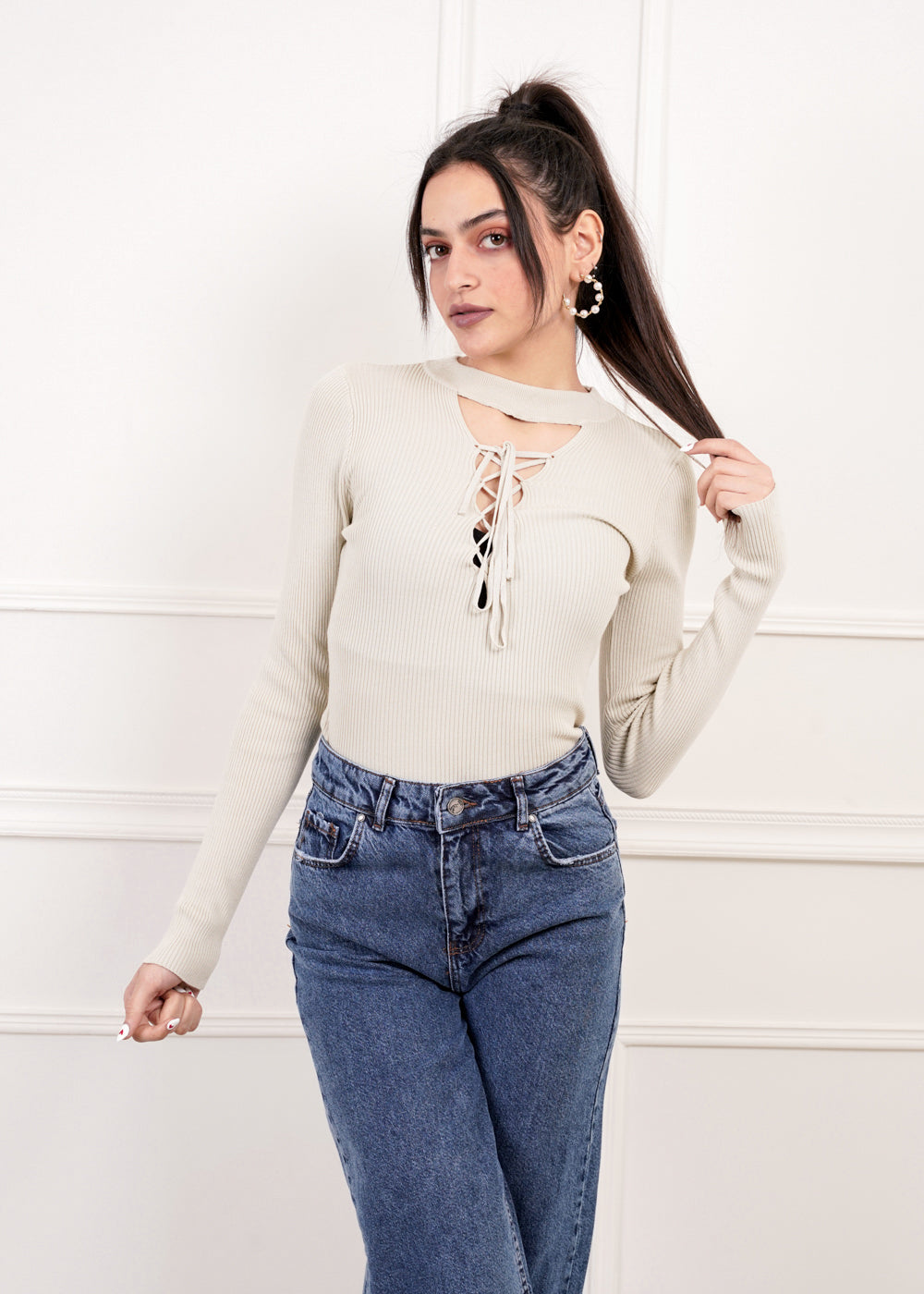 Gigi Top - Beige